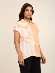 Bloom in Beige Shirt