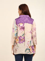 Purple Petal Top