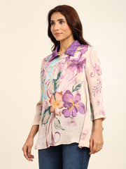 Purple Petal Top