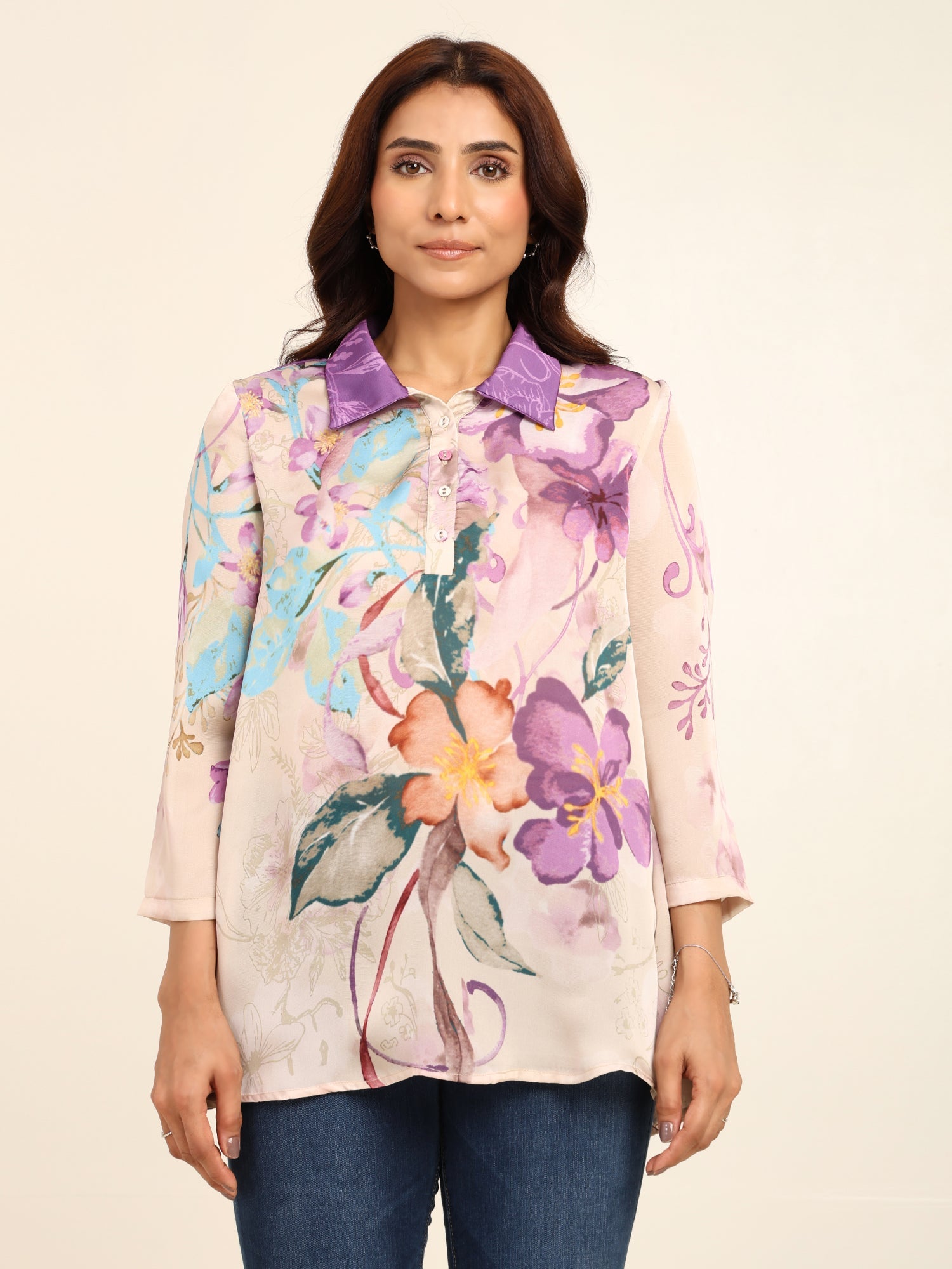 Purple Petal Top
