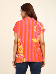 Red Blossom Shirt