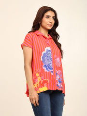 Red Blossom Shirt