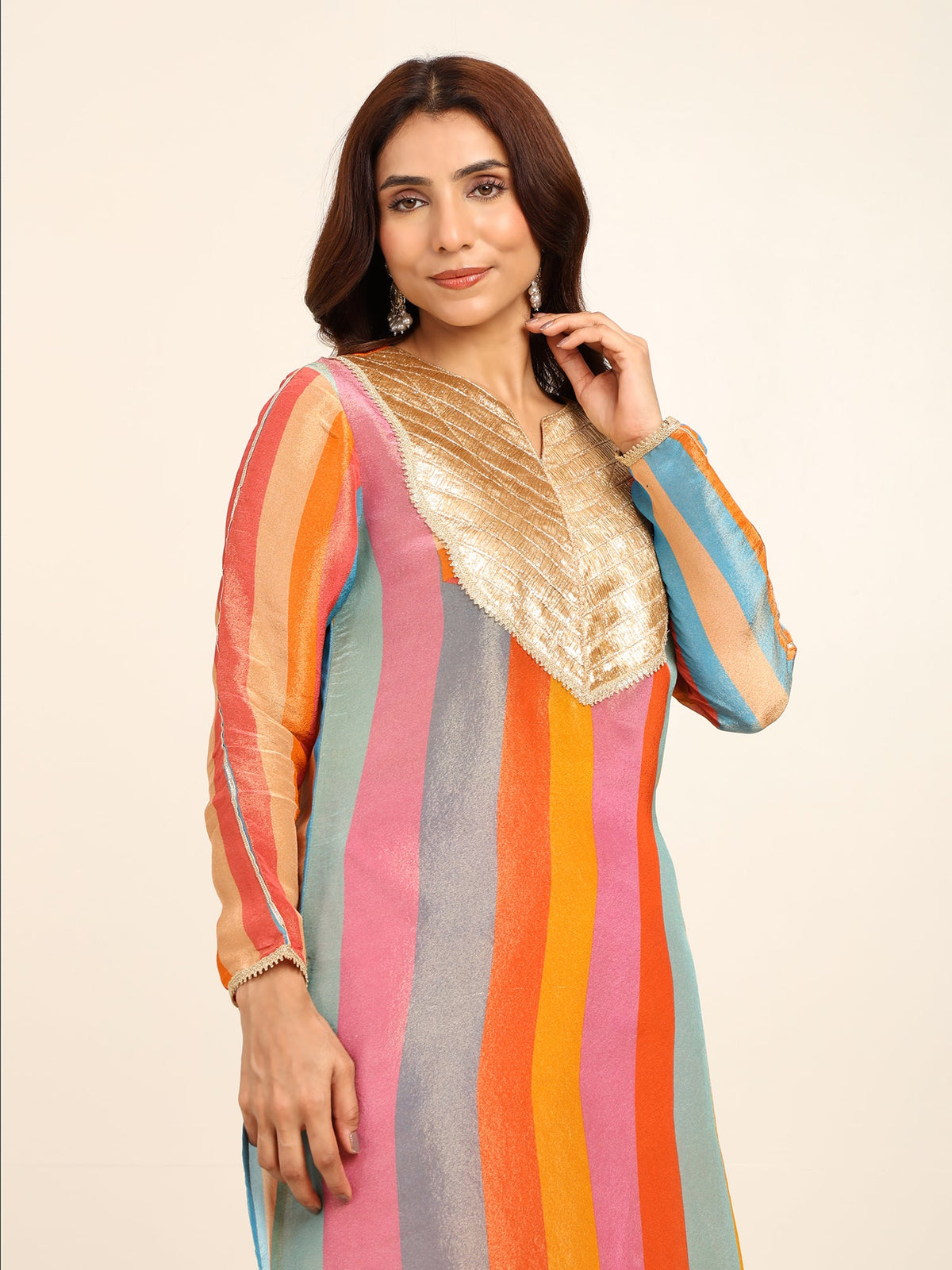 Fuchsia Flow Kurta set