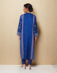 Blue Breeze Linen Value Added  Kurta Set