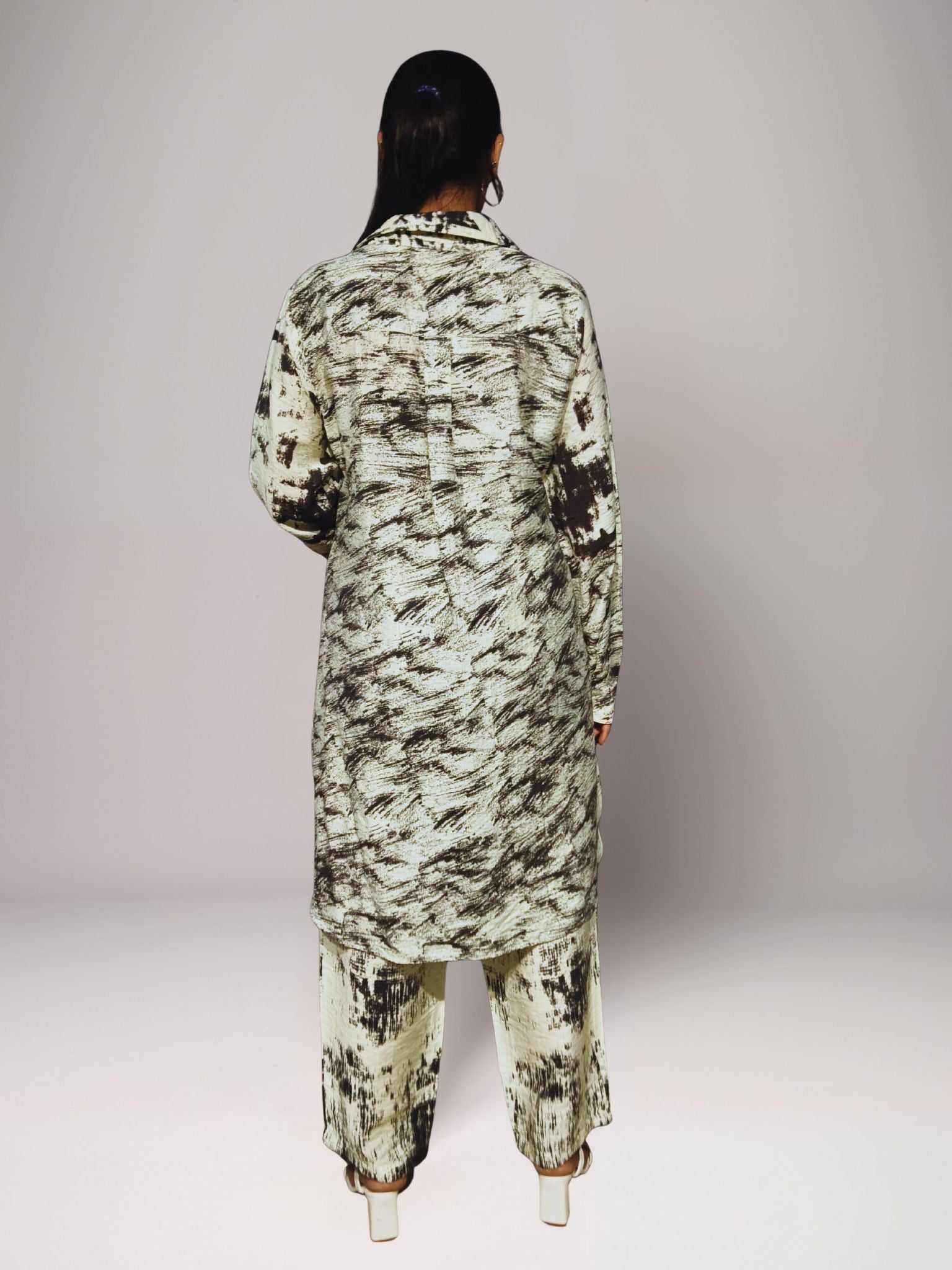 Chroma Vibe Printed Viscose Coord Set