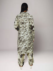 Chroma Vibe Printed Viscose Coord Set