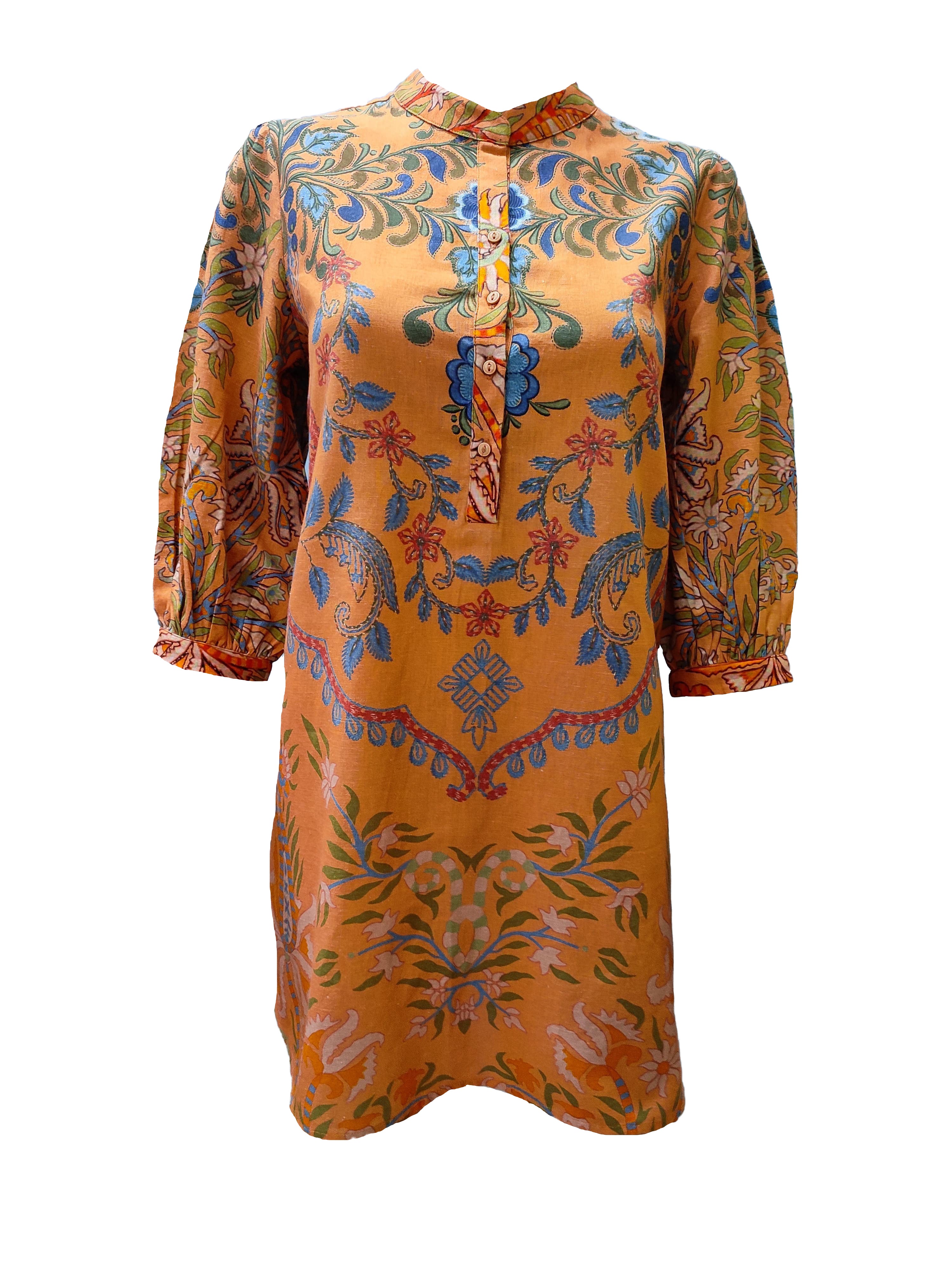 PRINTED VOILET TUNIC