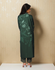 Green Allure Viscose Value Added Kurta set