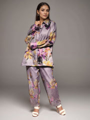 Floral Fusion Viscose Printed  Co-ord