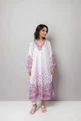 Snowflake Satin Value Added Kurta Set