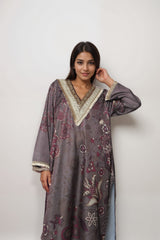 Latte Grace Satin Value Added Kurta Set