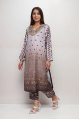 Cinnamon Charm Viscose Value Added Kurta Set