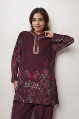 Royal Rouge Viscose Value Added coord set
