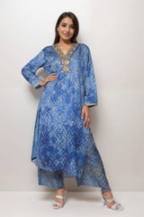 Royal Sapphire Viscose Value Added Kurta Set