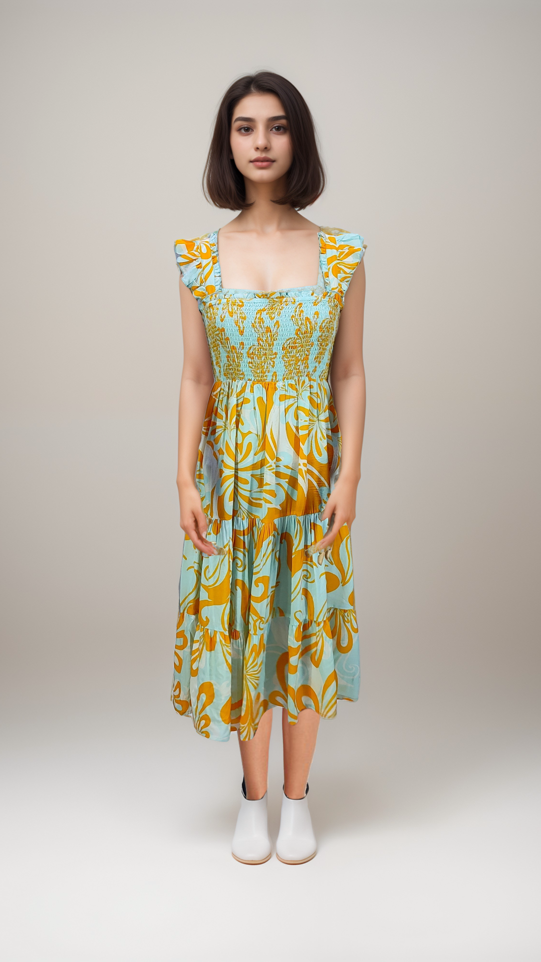 TOSCEE PRINTED DRESS